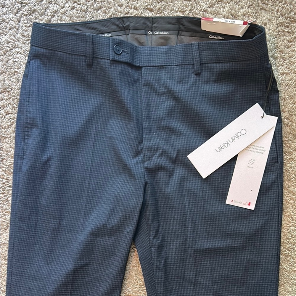 Calvin Klein Dark Navy Dress Pants Men’s 32W x 30L